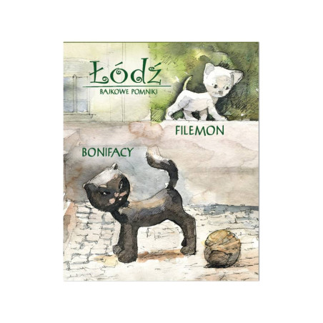 Notes Akwarela Kot Filemon i Bonifacy