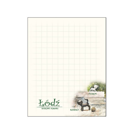 Notes Akwarela Kot Filemon i Bonifacy