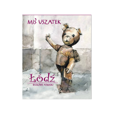 Notes Akwarela Miś Uszatek różowy