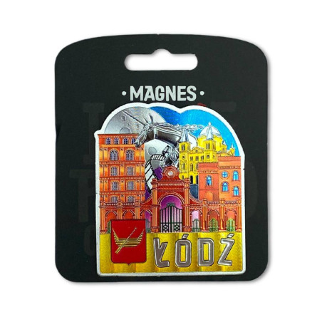 Magnes Łódź z Herbem Pan Dragon