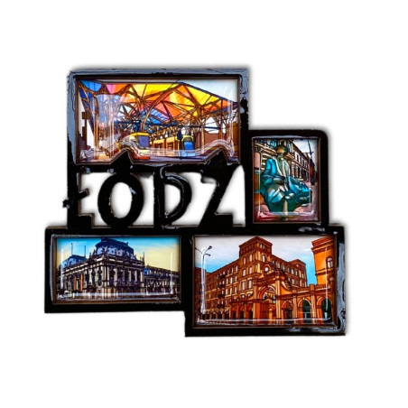 Magnes ŁÓDŹ Ramka EPOXY