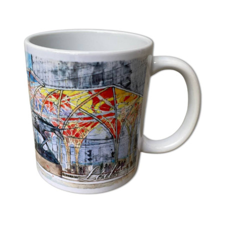 Kubek Łódź Akwarela Jednorożec