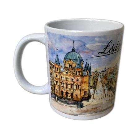 Kubek Łódź Akwarela Jednorożec