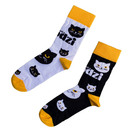 Skarpetki Galante Kot z Miasta Łodzi