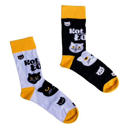 Skarpetki Galante Kot z Miasta Łodzi