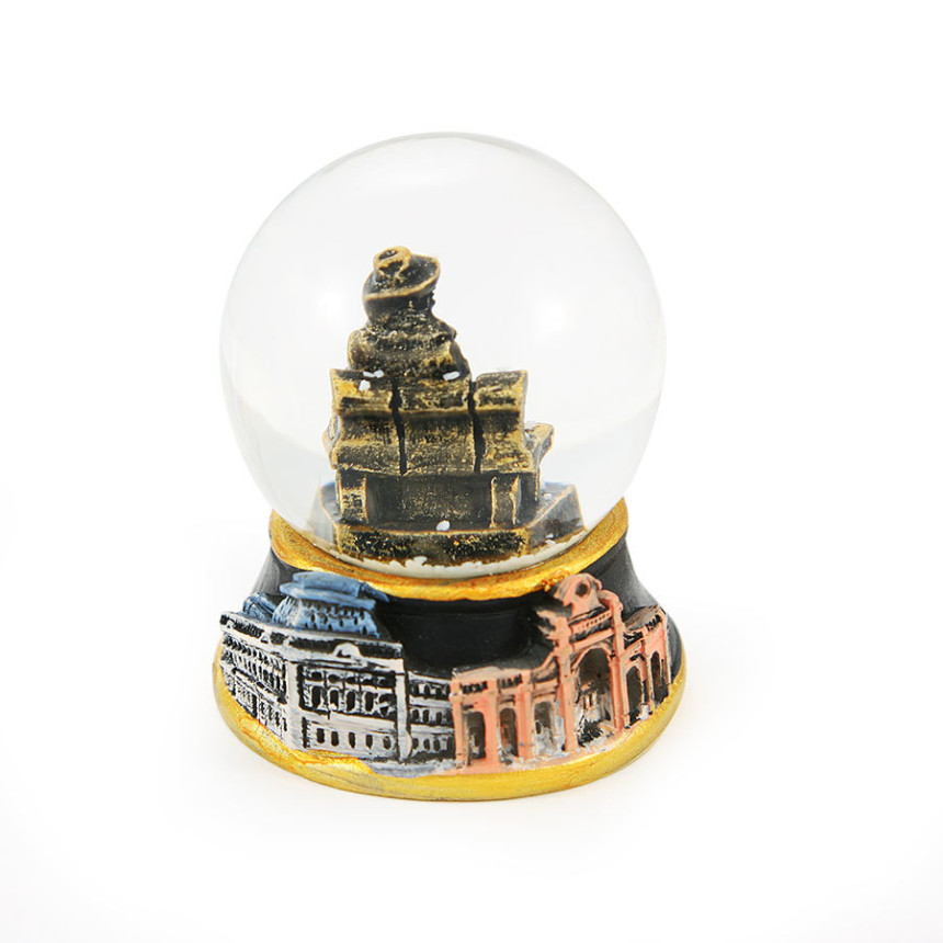 Kula śnieżna Łódź Ławeczka Tuwima