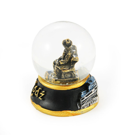 Kula śnieżna Łódź Ławeczka Tuwima