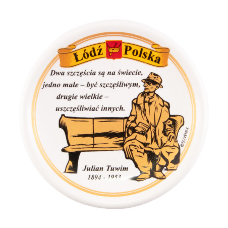 Magnes talerzyk Ławeczka Tuwima