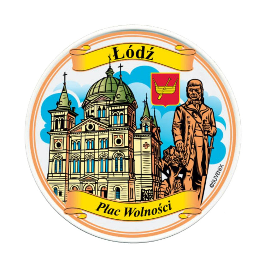 Magnes talerzyk Plac Wolności