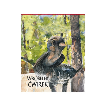 Notes Akwarela Wróbelek Ćwirek Łódź