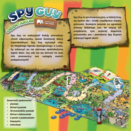 SPY GUY Gra Planszowa Orientarium Zoo Łódź