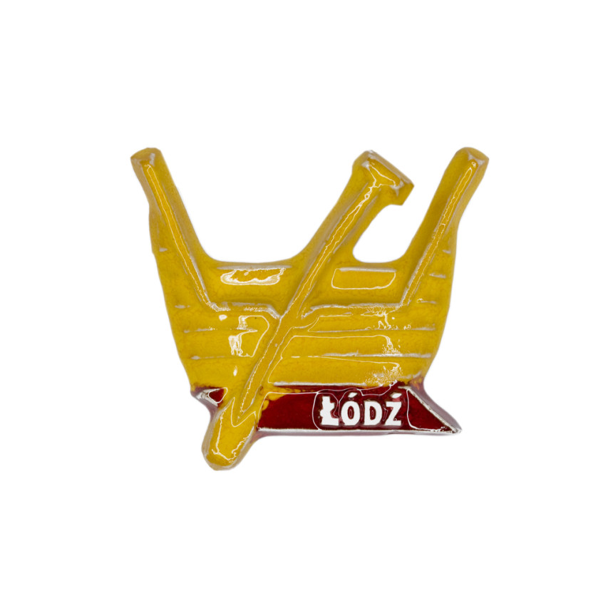 Magnes Ceramiczny Łódka z Herbu