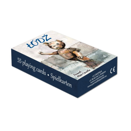 Karty do gry - Miś Uszatek Łódź Bajkowa