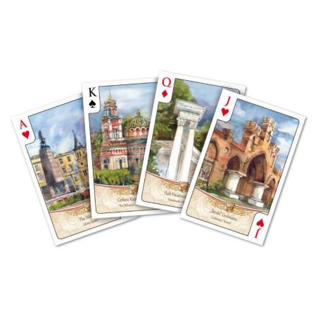 Karty do gry - Miś Uszatek Łódź Bajkowa