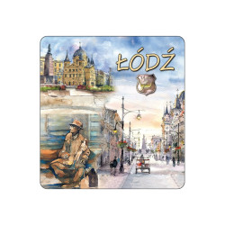 Magnes z Łodzi Ławeczka...