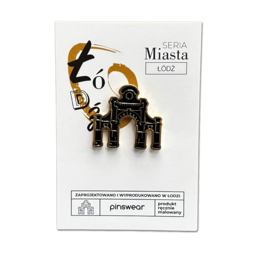 Pin Pinswear Brama Fabryki Manufaktura