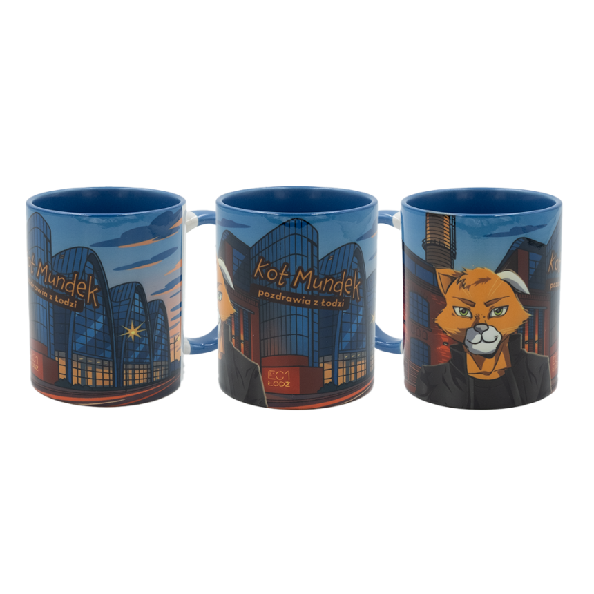 Kubek ceramiczny KOT MUNDEK EC1