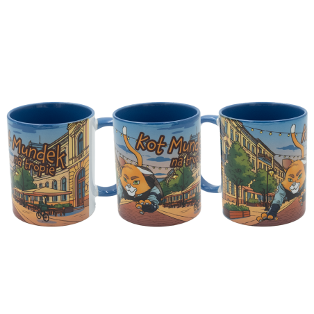 Kubek ceramiczny KOT MUNDEK Piotrkowska