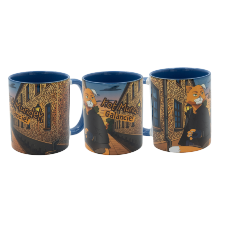 Kubek ceramiczny KOT MUNDEK Pasaż Róży