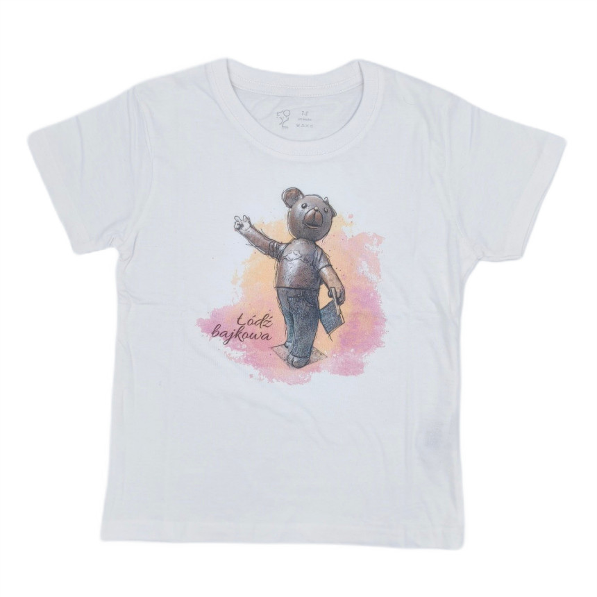 Koszulka dziecięca Bajkowa z Misiem Uszatkiem