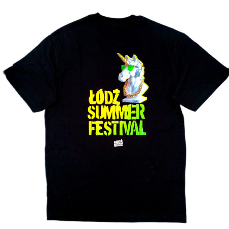 Oficjalna koszulka oversize Łódź Summer Festival Jednorożec