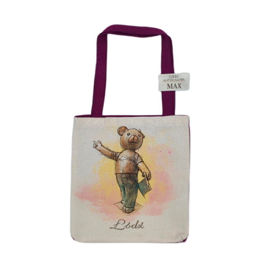 Torba Bajkowa Miś Uszatek Różowa