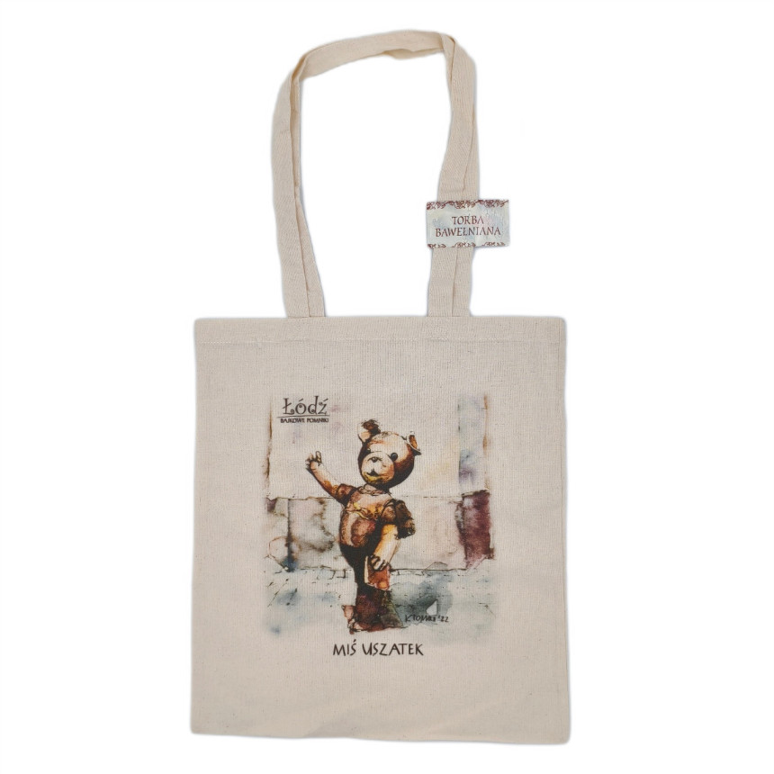 Torba bawełniana Miś Uszatek Bajkowe Pomniki