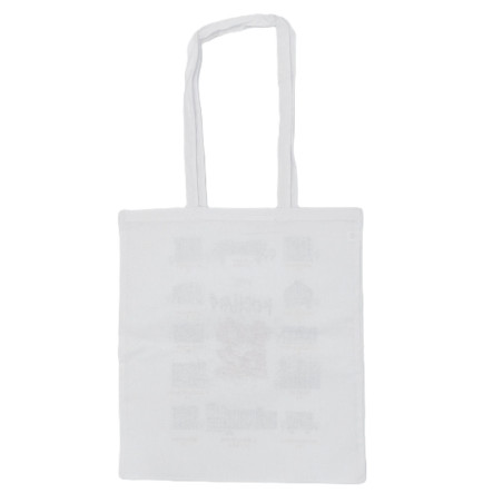 Torba Bawełniana KOCHAM ŁÓDŹ biała