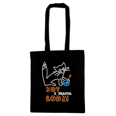 Torba Kot z miasta Łodzi
