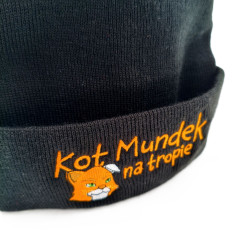 KOT MUNDEK CZAPKA CZARNA