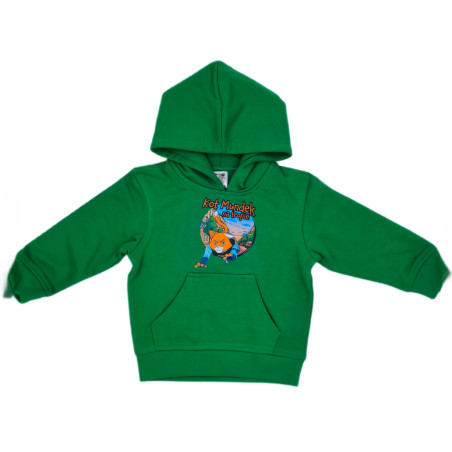 KOT MUNDEK BLUZA ZIELONA DZIECIĘCA