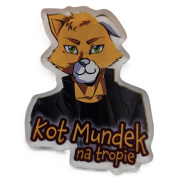 Magnes akrylowy KOT MUNDEK...