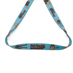 Smycz KOT MUNDEK błękitna