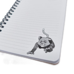 Notes spiralowy A6 KOT MUNDEK na tropie