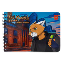 Notes spiralowy A6 KOT...