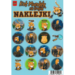 Naklejki KOT MUNDEK małe