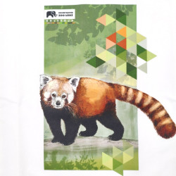 KOSZULKA PANDA CZERWONA