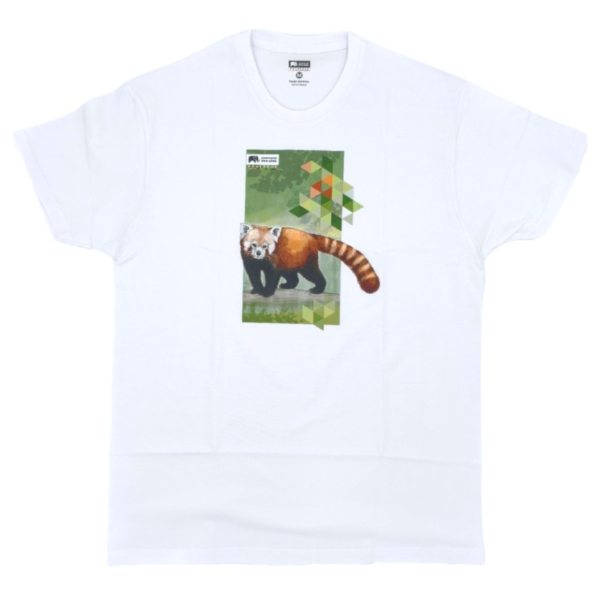 KOSZULKA PANDA CZERWONA