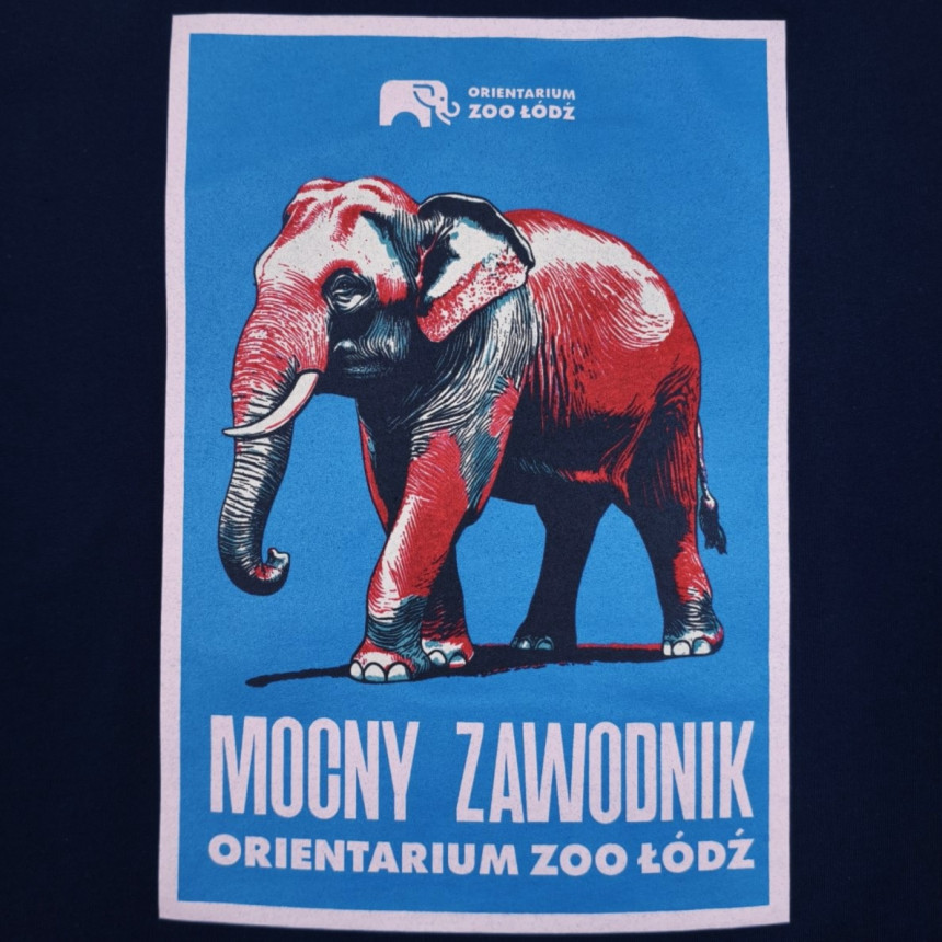 KOSZULKA SŁOŃ - MOCNY ZAWODNIK