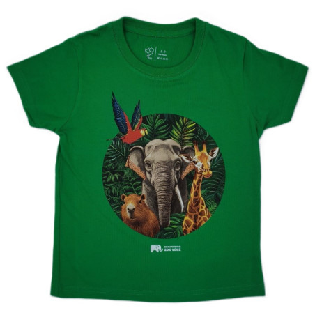 KOSZULKA DZIECIĘCA ZIELONA ORIENTARIUM