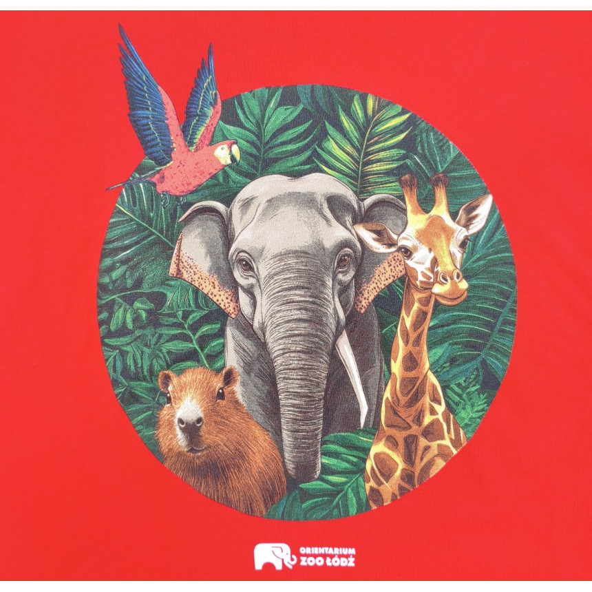 KOSZULKA DZIECIĘCA CZERWONA ORIENTARIUM