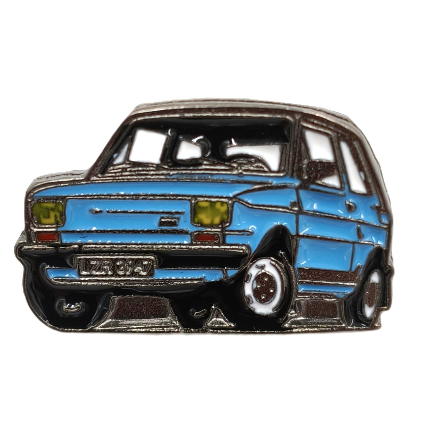 Pin Fiat 126p różne kolory