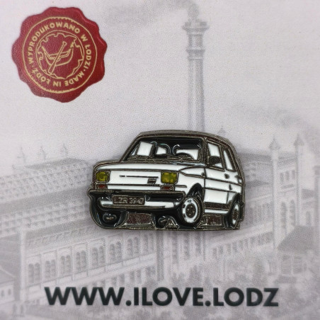 Pin Fiat 126p różne kolory