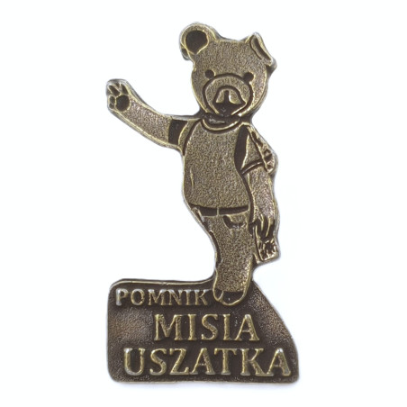 Pin metalowy Miś Uszatek