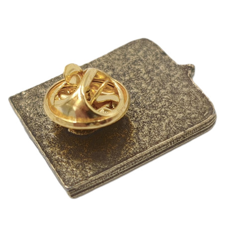 Pin kolorowy herb Łodzi