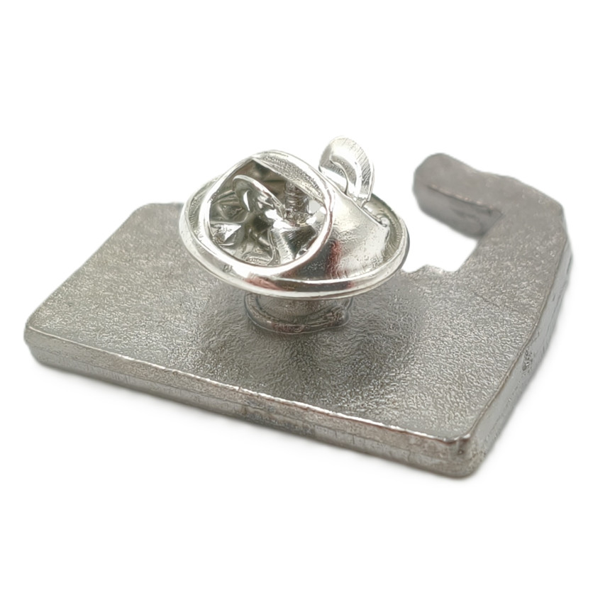 Pin kolorowy FABRYKA CZERWONY