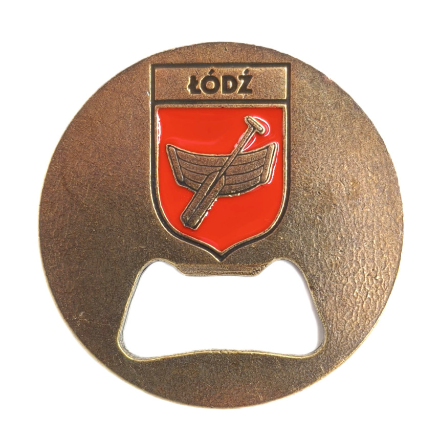 Otwieracz okrągły magnes herb