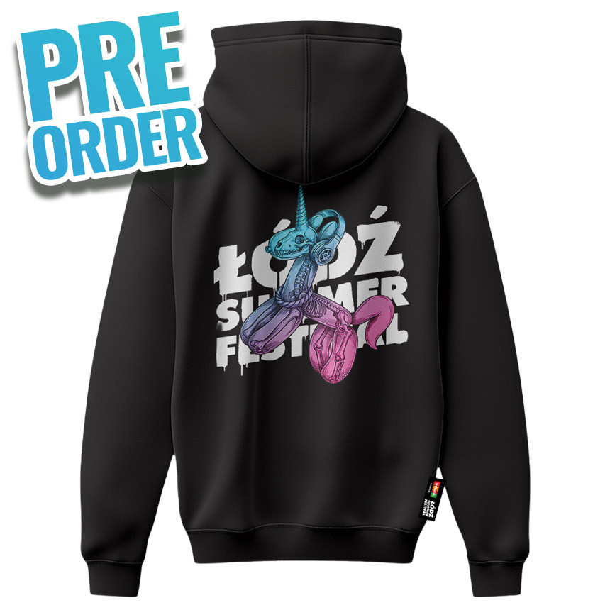 CZARNA BLUZA ŁÓDŹ SUMMER FESTIWAL 2026