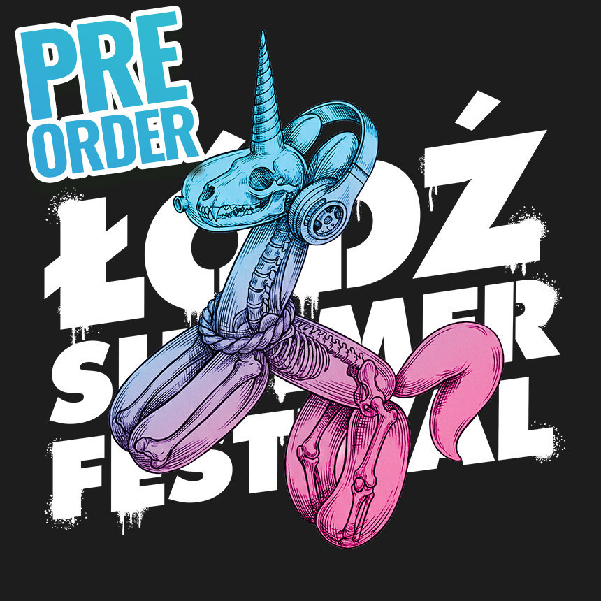 CZARNA BLUZA ŁÓDŹ SUMMER FESTIWAL 2026