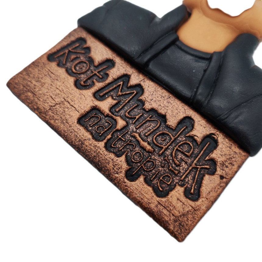 Magnes z modeliny KOT MUNDEK Piotrkowska